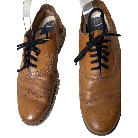 Cole Haan Mens Zerogrand Wing OX Leather Oxford Shoe Size 9 1/2M - Picture 8 of 14